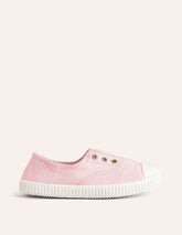 Laceless Canvas Pull - ons - Cameo Pink