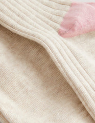 Ribbed Tights - Oatmeal