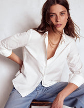 Sienna Cotton Shirt - White