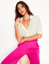 Sienna Silk Shirt - Ivory