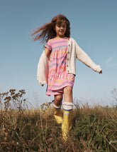 Heritage Cable Cardigan - Ecru