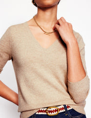 Eva Cashmere V - Neck Sweater - Eva Cashmere V - Neck Jumper