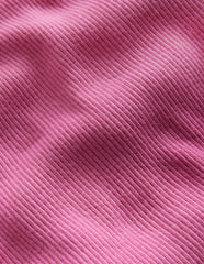 Ribbed Short Sleeve T-shirt - Strawberry Ice