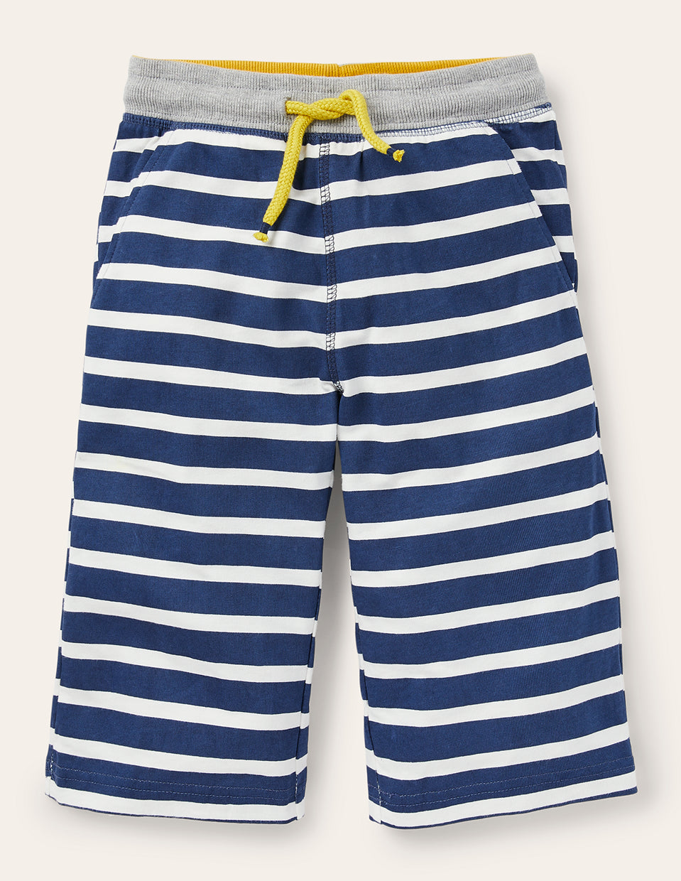 Jersey Baggies - College Navy and Ivory