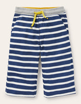 Jersey Baggies - College Navy and Ivory