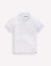 Piqué Polo Shirt - White