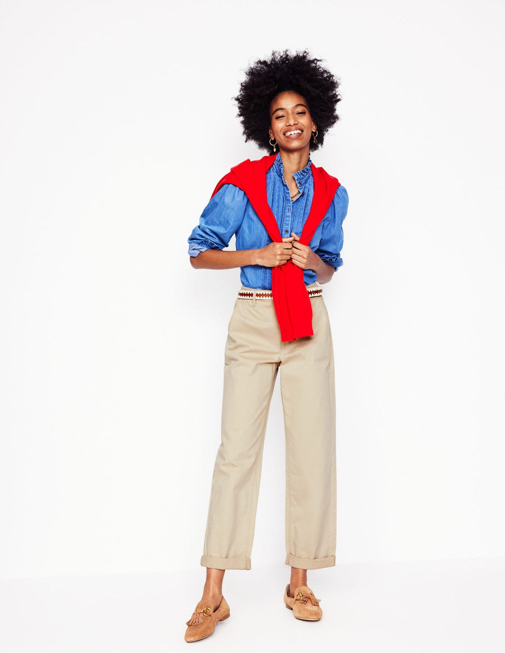 Barnsbury Chino Pants - Oatmeal