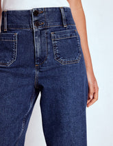 Patch Pocket Cropped Pants - Mid Vintage