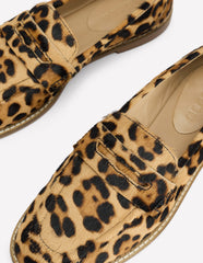 Nya Penny Loafers - Classic Leopard