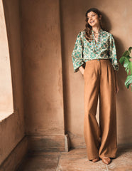 Dulwich Linen Pants - Gingerbread
