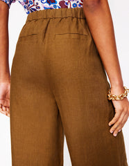 Dulwich Linen Pants - Gingerbread