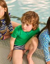 Short Sleeve Rash Vest - Sapling Green