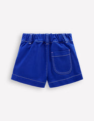 Patch Pocket Shorts - Bright Blue