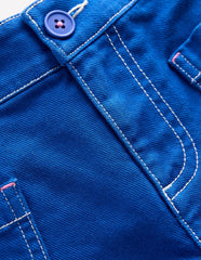 Patch Pocket Shorts - Bright Blue