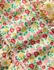 Frilly Swimsuit - Multi Summer Flower Bed