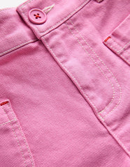 Patch Pocket Shorts - Vintage Mauve