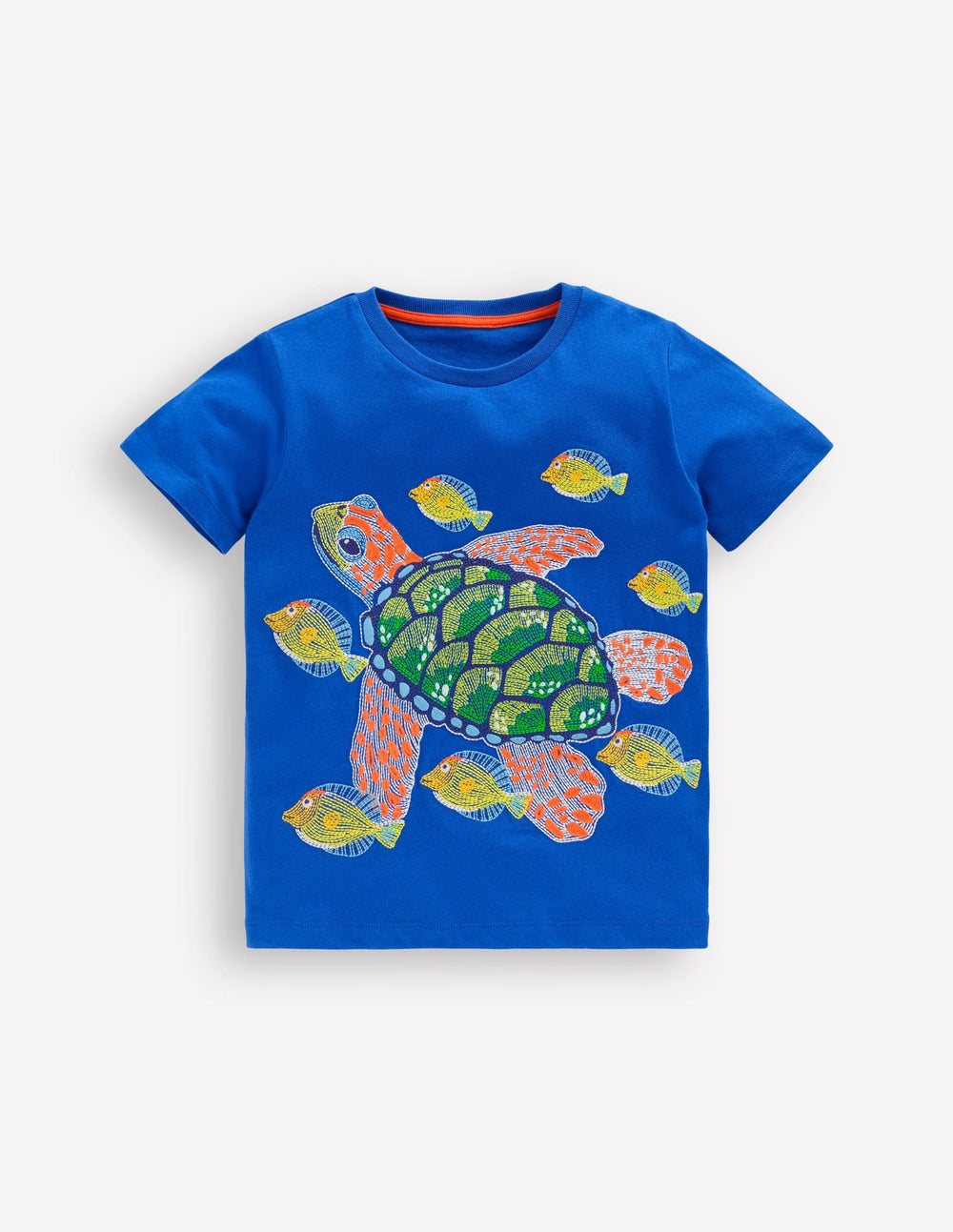 Glow Superstitch T-shirt - Gallery Blue Turtle