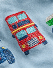 Superstitch Jersey Short Set - Blue Transport Set