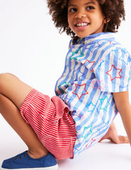 Fun Cotton Shirt - Starry Stripe