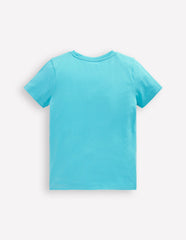 Zip Applique T-shirt - Barbados Beach Toucan