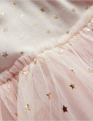 Rose Twirly Tulle Dress - Sandpiper Multi Stars
