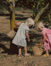 Double Cloth Dress - Soft Ivory Ditsy