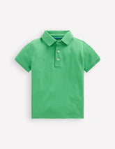 Piqué Polo Shirt - Aloe Green