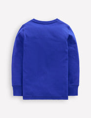 Everyday Henley T-shirt - Bright Blue