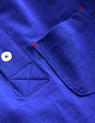 Everyday Henley T-shirt - Bright Blue