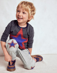 Warrior Knee Joggers - Grey Star Knee