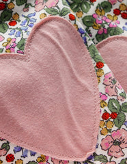 Appliqué Leggings - Soft Ivory Berry Floral