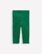 Ribbed Leggings - Jewel Green
