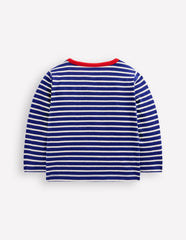 Twin Pack T-shirt - Blue/White Stripe