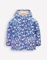 Sherpa Lined Anorak - Bluejay Woodland