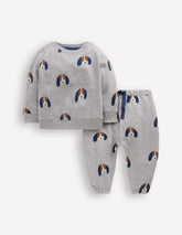 Sweatshirt Play Set - Grey Marl Puppy
