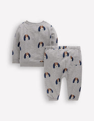 Sweatshirt Play Set - Grey Marl Puppy