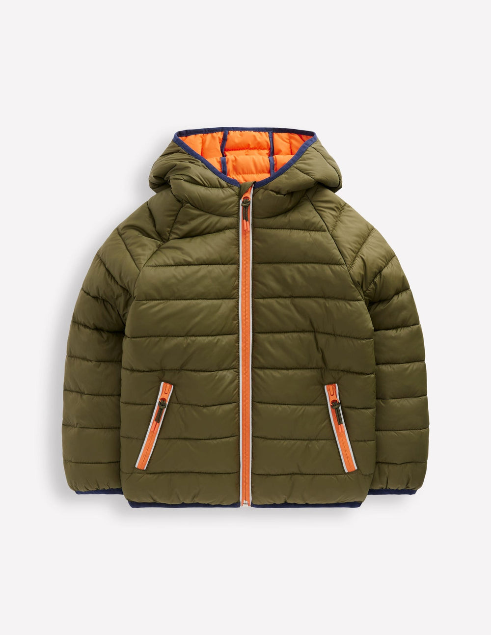 Pack - Away Padded Jacket - Woodland Green