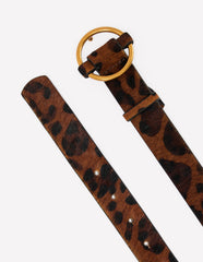 Heritage Classic Belt - Leopard Pony