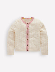 Everyday Scalloped Cardigan - Soft Ivory