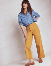 Primrose Patch Pocket Pants - Golden Rye