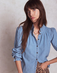 Lorna Denim Top - Light Authentic