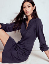 Naomi Relaxed Jersey Dress - Navy