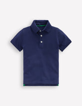 Piqué Polo Shirt - College Navy