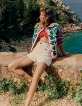 Fitzrovia Embroidered Jacket - Multi Applique