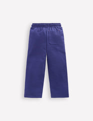 Bobbie Appliqué Joggers - Starboard Blue Hearts