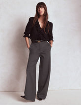 Belgravia Ponte Pants - Charcoal Grey