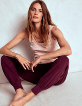 Hareem Jersey Sweatpants - Deep Wisteria