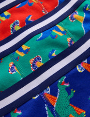5 - Pack Boxers - Multi Dino/Stripe