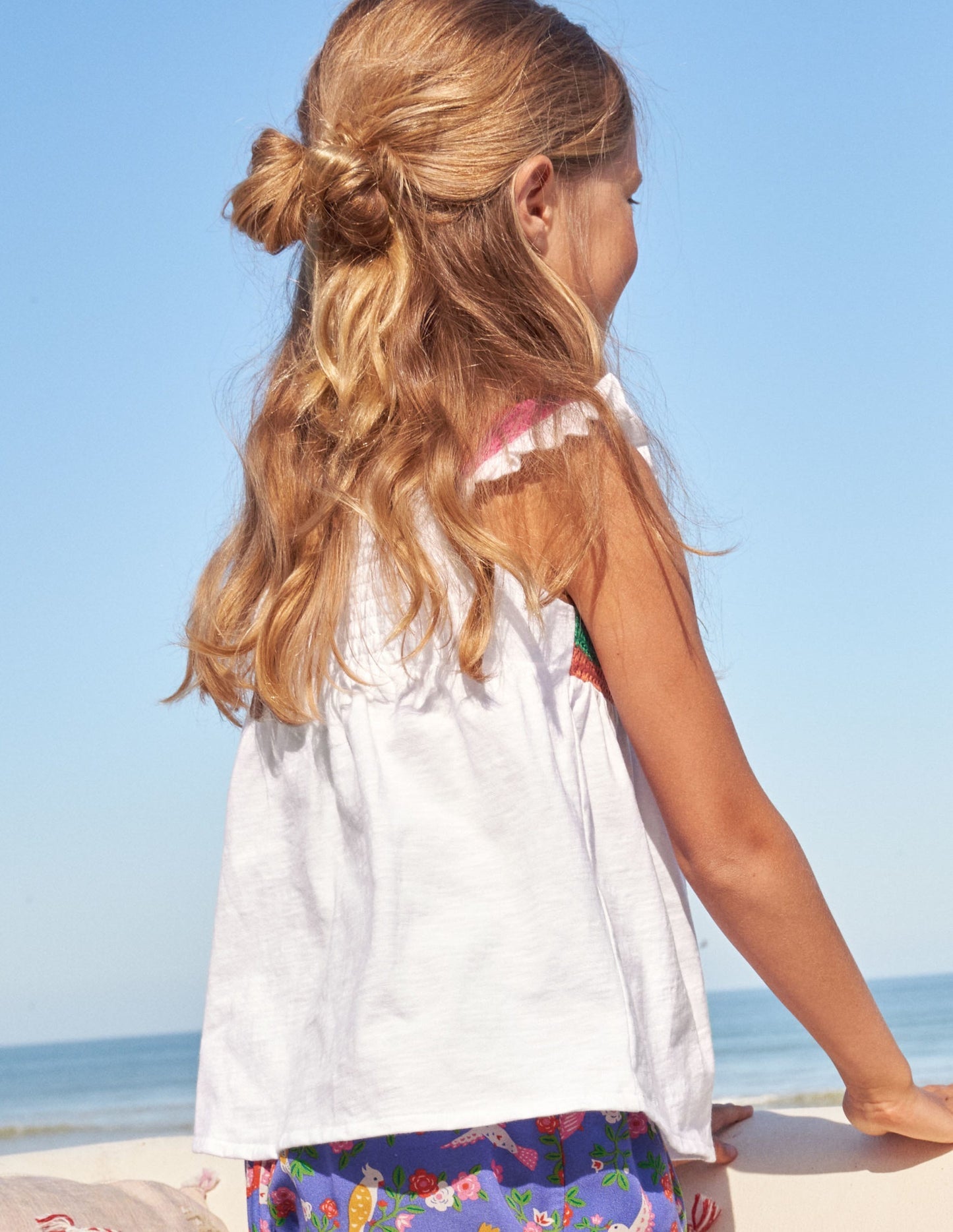 Crochet Tank Top - White