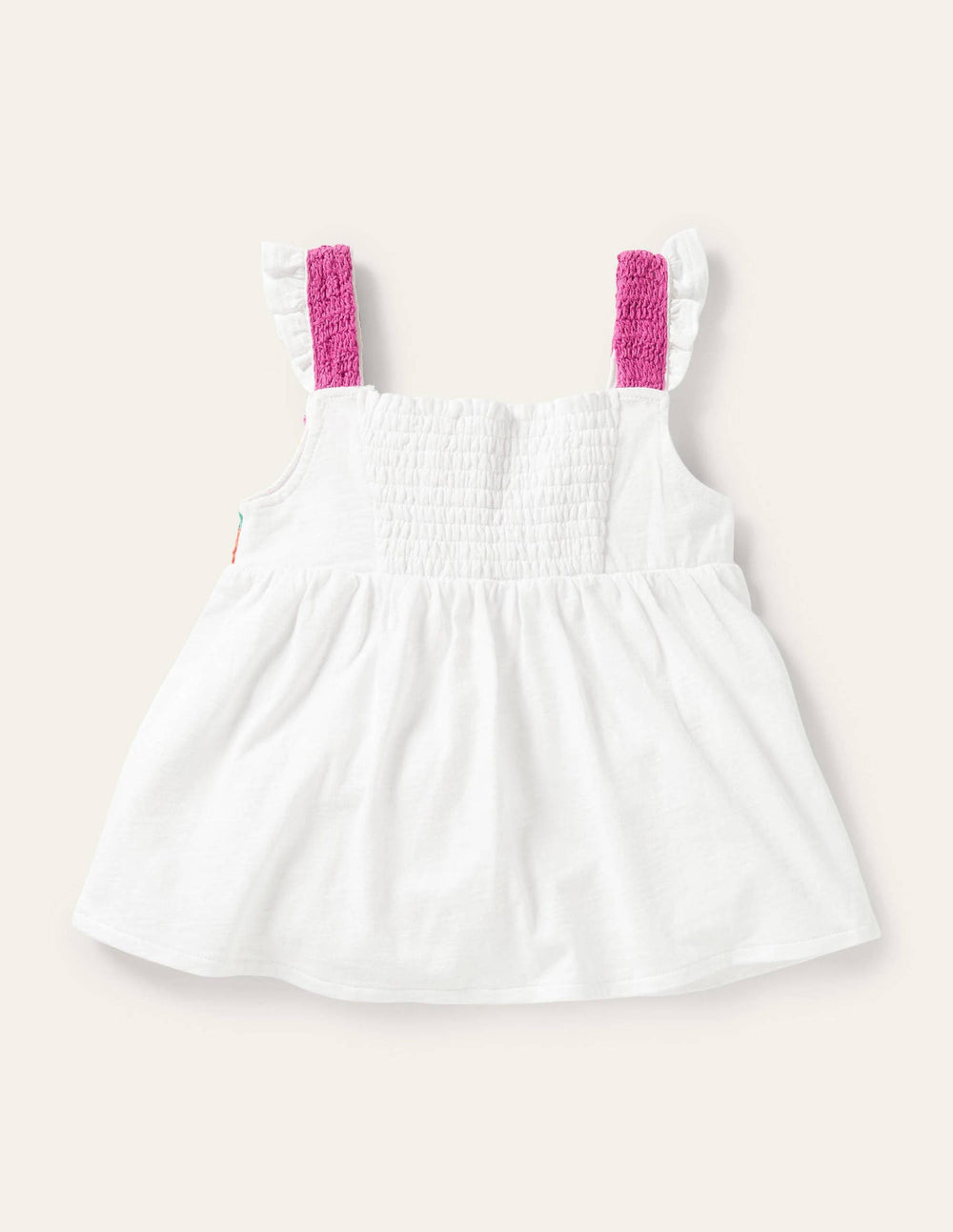 Crochet Tank Top - White